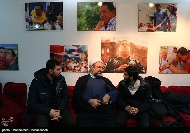 تصاویر| رسایی و اللهکرم در سفارت ونزوئلا - 1