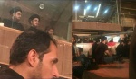 جایگاه vip سید احمد خمینی در مراسم عزاداری