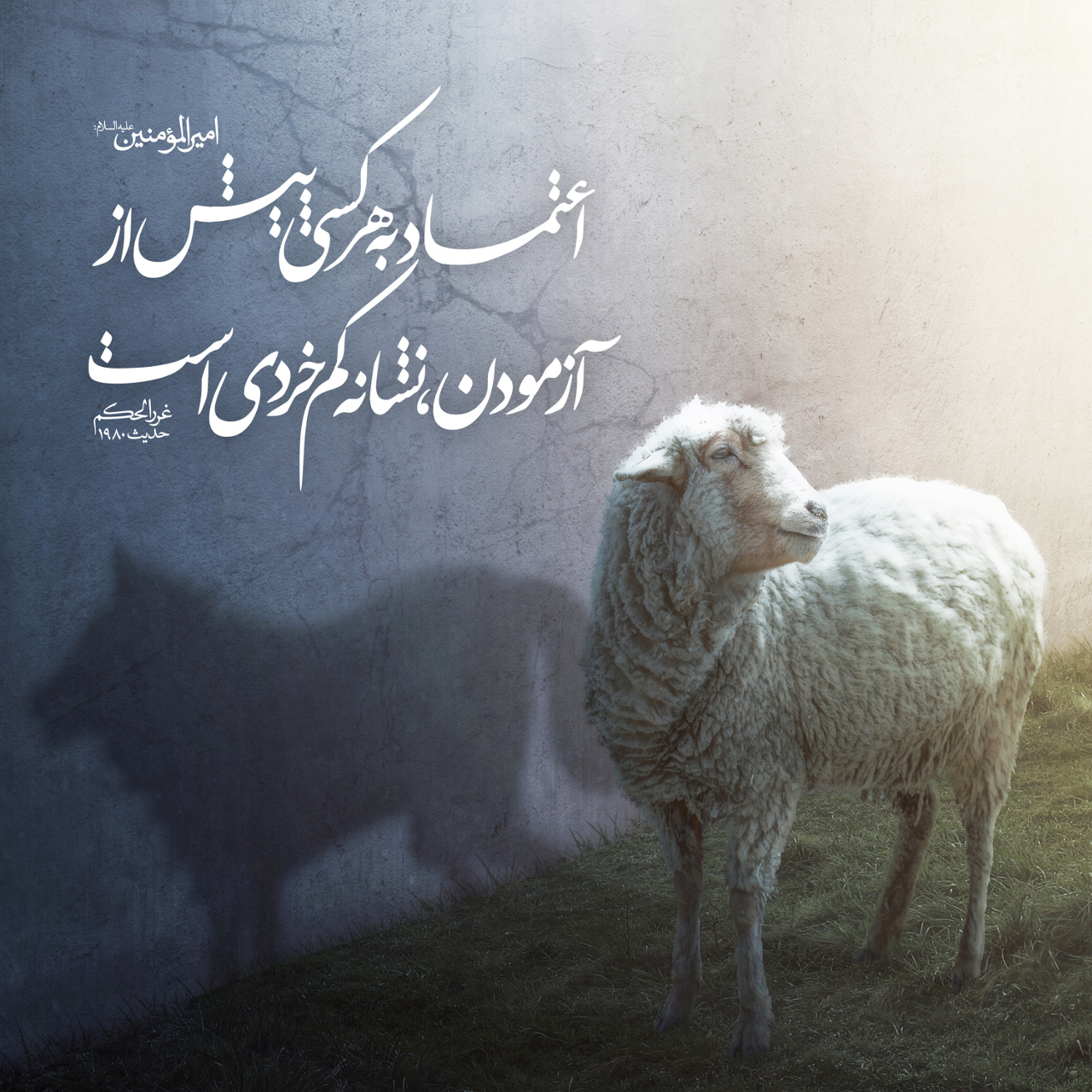 امیرالمومنین (ع): اعتماد به هر کسی پیش از آزمودن، نشانه کمخردی است - 1