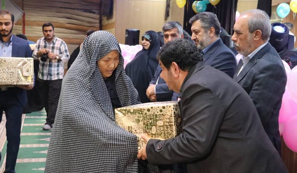 شادیهای کودکانه فرزندان شهدای مدافع حرم به عشق بانوی صبر و مهربانی - 12