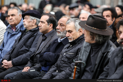 هنرمندان در بدرقه جمشید مشایخی (عکس) - 37