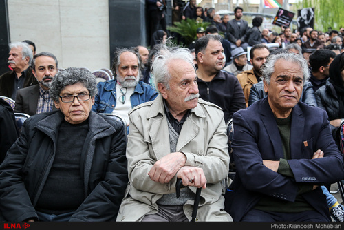 هنرمندان در بدرقه جمشید مشایخی (عکس) - 10