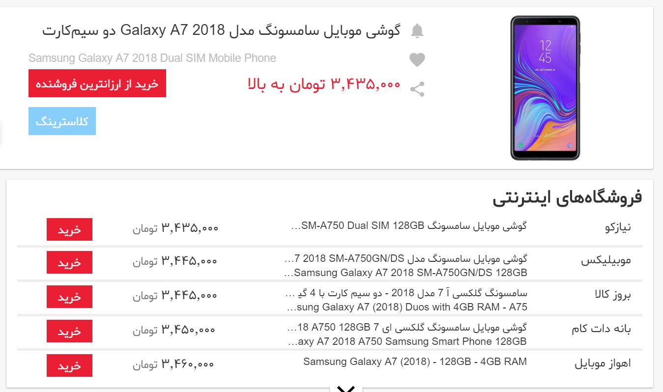 قیمت جدید موبایل و خودرو در بازار - 5