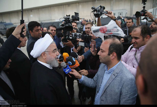 ورود روحانی به نیویورک - 9