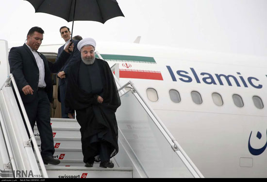 ورود روحانی به نیویورک - 4