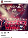 پست مشترک بازیکنان پرسپولیس در حمایت از برانکو