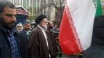 حجتالاسلام مصطفی خامنهای در راهپیمایی تهران