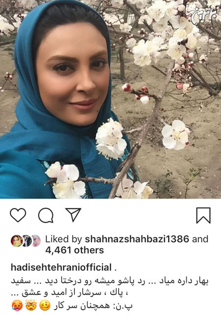 چهرهها در شبکههای اجتماعی؛ این بازیگران چشم و گوش بسته! - 7