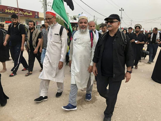 هنرمندان در راهپیمایی عاشقانه اربعین - 12