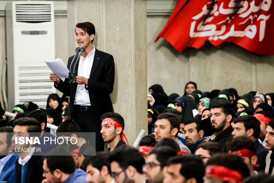 دیدار دانشآموزان و دانشجویان با رهبر انقلاب - 6