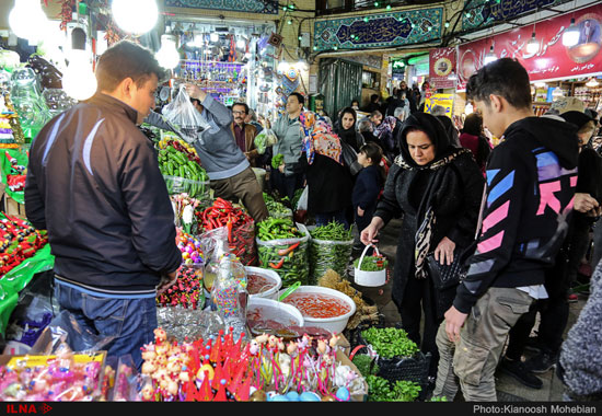 حال و هوای میدان تجریش در آستانه نوروز - 7