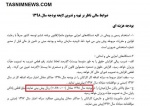 رقم پیشنهادی عیدی کارمندان دولت