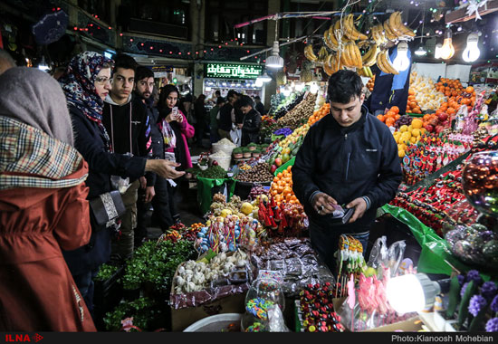 حال و هوای میدان تجریش در آستانه نوروز - 12
