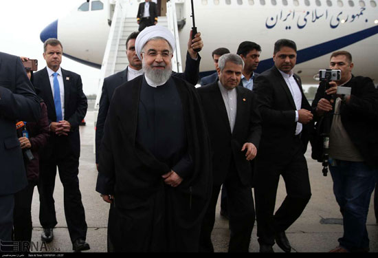 ورود روحانی به نیویورک - 8