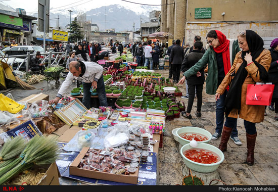 حال و هوای میدان تجریش در آستانه نوروز - 5
