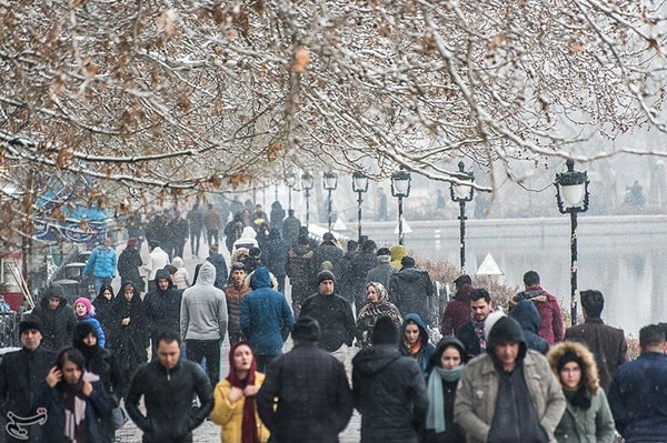حال خوش تبریز در روزهای برفی - 5
