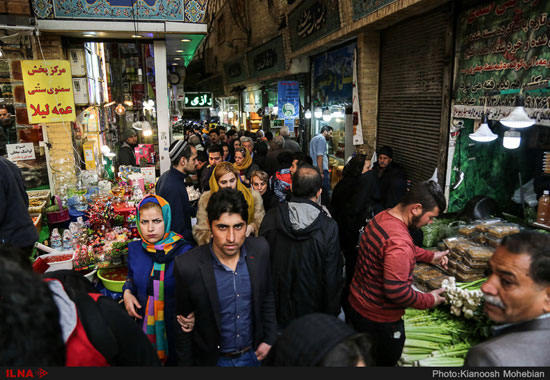 حال و هوای میدان تجریش در آستانه نوروز - 14