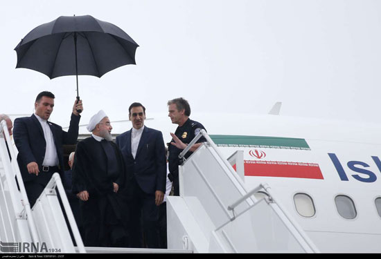 ورود روحانی به نیویورک - 1