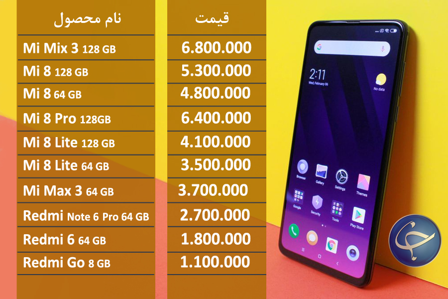 آخرین قیمت تلفن همراه در بازار ایران+جدول - 14