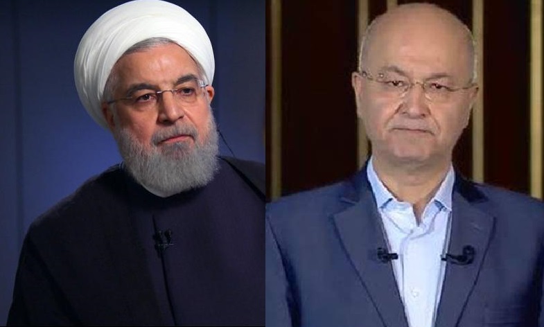 استقبال رسمی روحانی از رئیس جمهور عراق در سعدآباد - 0