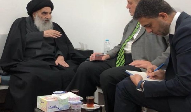 آیتالله سیستانی: منتظر دیدن آثار موفقیت دولت عراق هستیم - 0