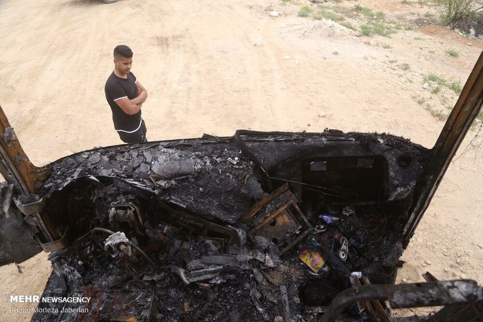 (تصاویر) انفجار خط لوله نفت اهواز به رامهرمز - 5