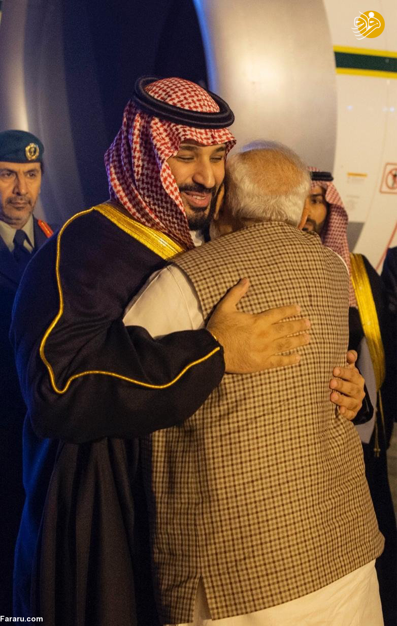 (تصاویر) استقبال خلاف عرف نخستوزیر هند از بنسلمان - 8