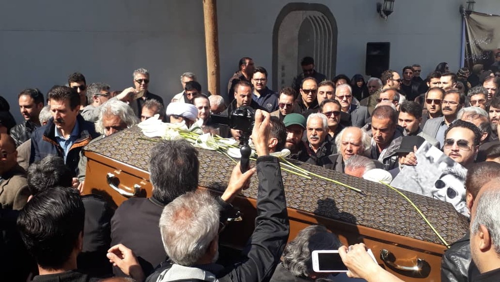 (تصاویر) چهرهها در مراسم تشییع خشایار الوند - 18