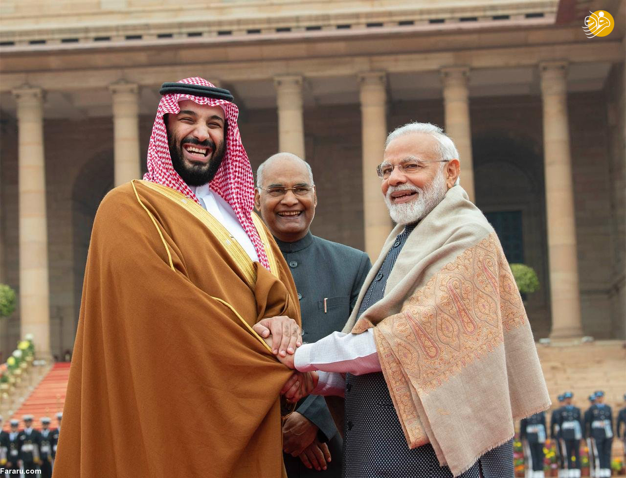 (تصاویر) استقبال خلاف عرف نخستوزیر هند از بنسلمان - 19
