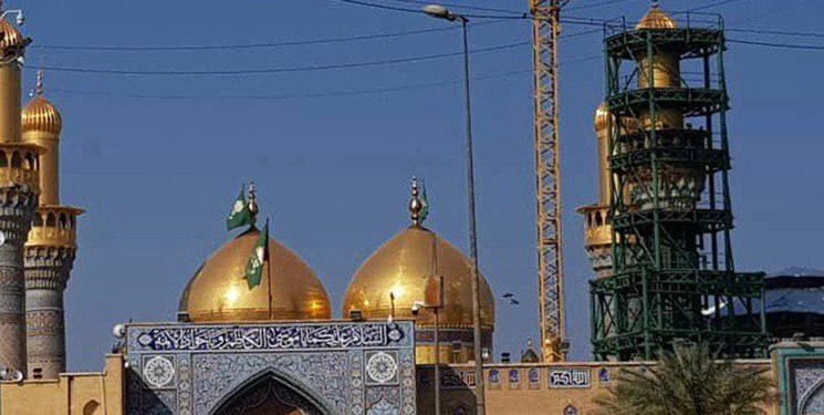 پیشرفت ۶۰ درصدی مقاومسازی مناره حرم امامین جوادین (ع) - 6