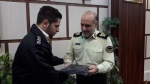 افسری که فرهاد مجیدی را جریمه کرد، تجلیل شد