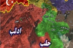 ارتش سوریه تجهیزات نظامی به حماه و ادلب ارسال میکند