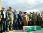پیکر ۲ شهید حادثه هواپیمایی در لرستان تشییع شد