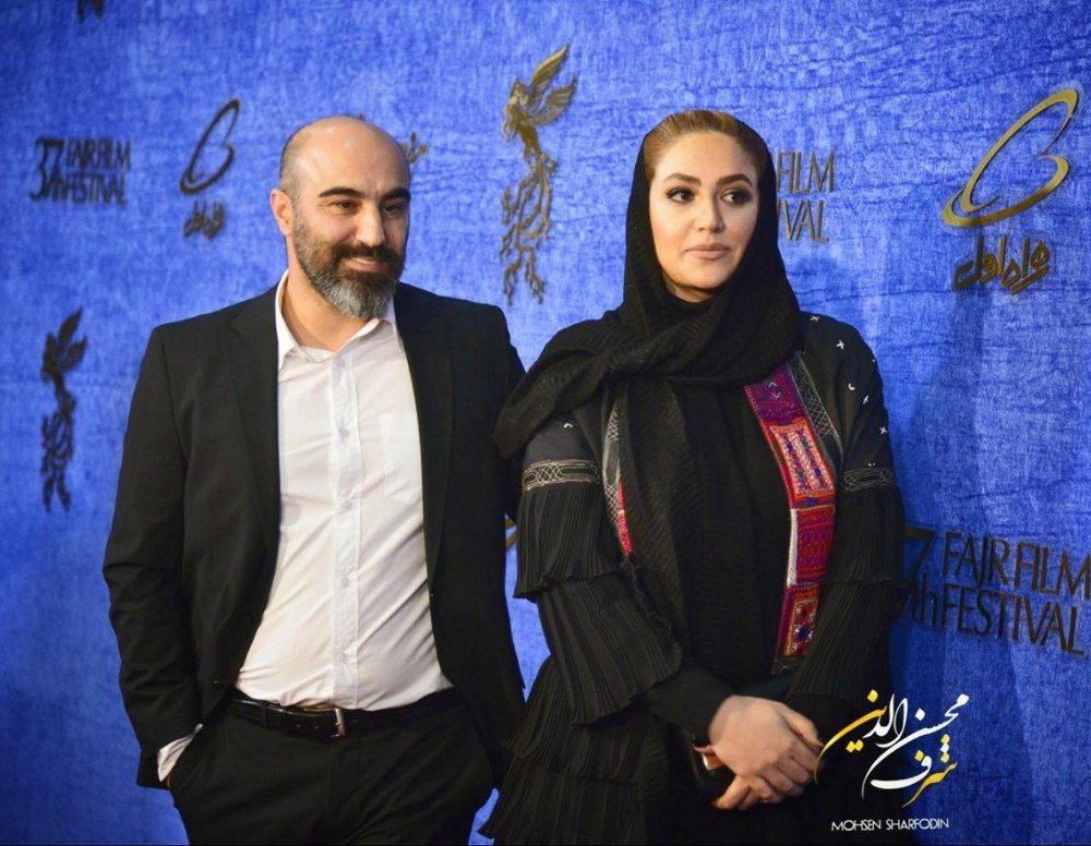 عکس | محسن تنابنده و همسرش روی فرش قرمز جشنواره - 2