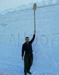 عکس/ بارش سه متر برف در کردستان