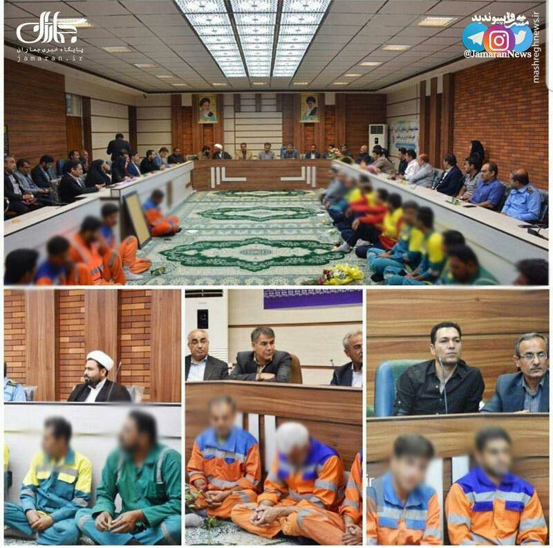عکس/ تحقیر پاکبانان توسط شهرداری - 0