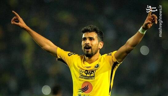 عکس/ زننده اولین گل لیگ برتر در سال ۹۸ - 0