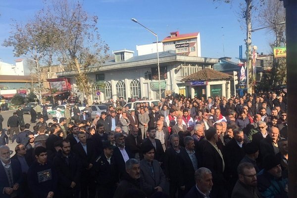 حضور گسترده گیلانیان در سالروز حماسه ۹ دی ماه سال ۸۸ - 10