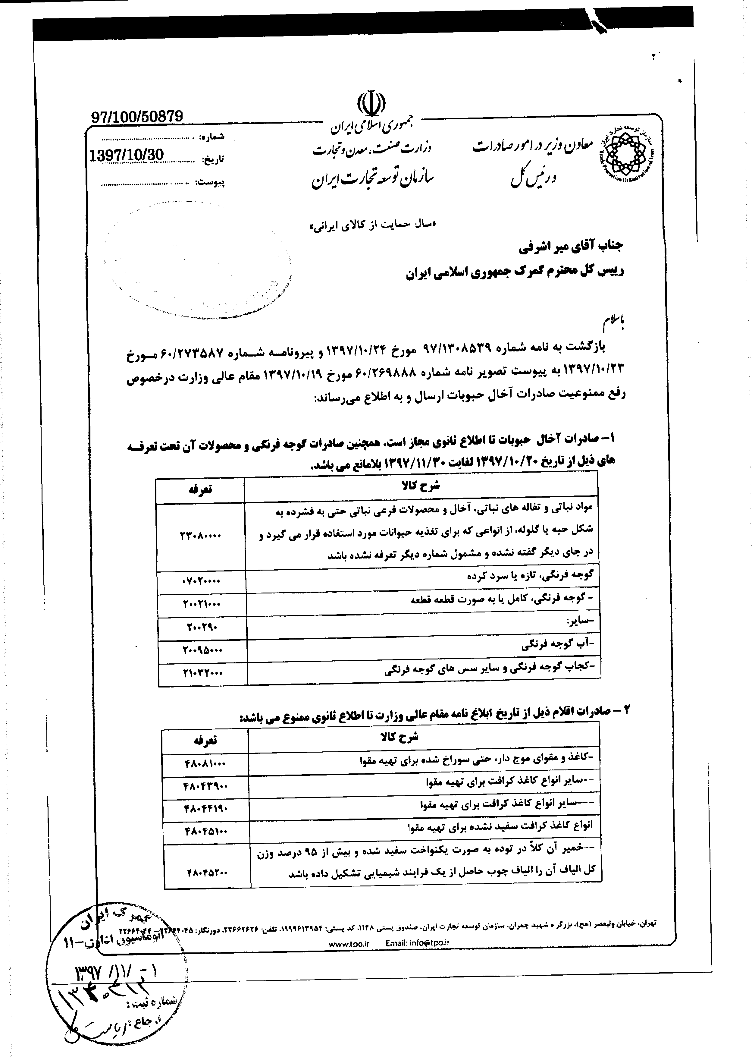 صادرات گوجه آزاد شد - 6