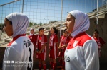 دیدار فوتبال دختران ایران و اردن