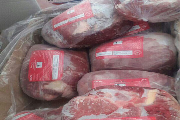 ۱۶ تن گوشت قرمز منجمد در بروجرد توزیع شد