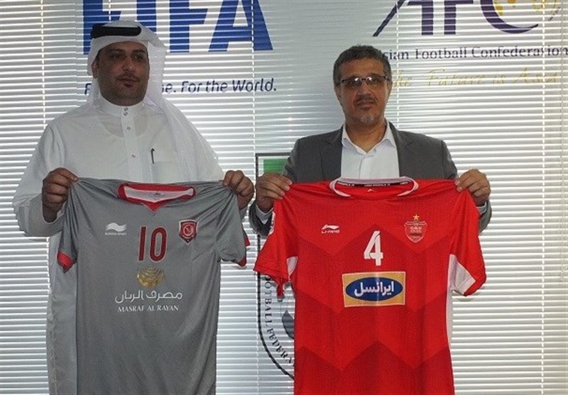 از پیراهن تیمهای پرسپولیس و الدحیل رونمایی شد - 2