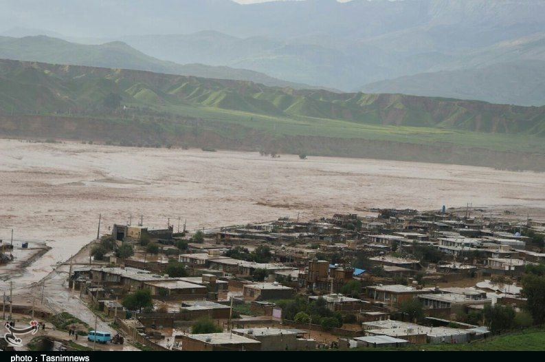 تصاویر هوایی از روستاهای سیلزده پلدختر - 2