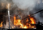 انفجار شدید در کارخانه صبا باتری گرمسار