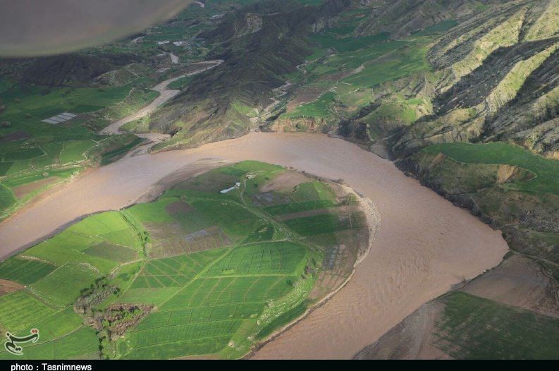 تصاویر هوایی از روستاهای سیلزده پلدختر - 8